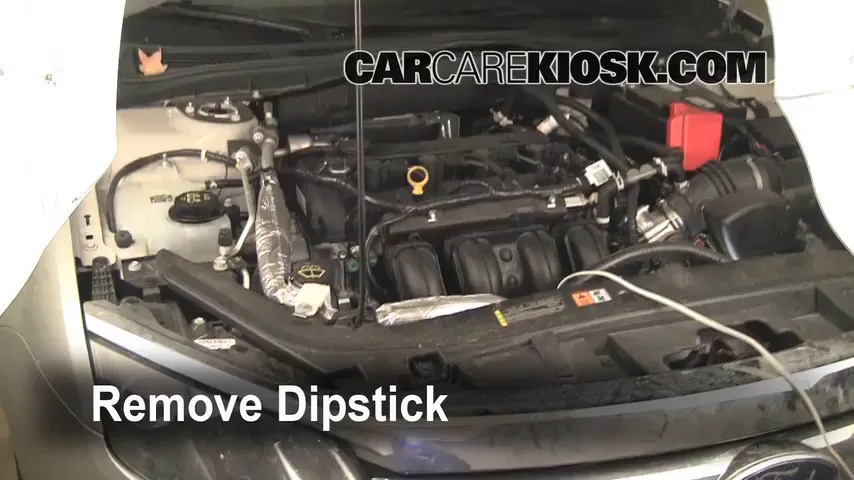 2010 Ford Fusion SE 2.5L 4 Cyl. Oil Check Oil Level